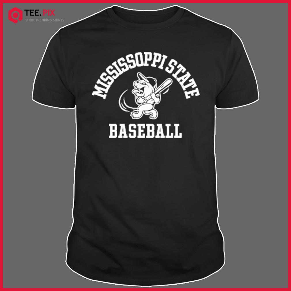 TeesPix - Mississippi State Baseball Shirt - Official ...