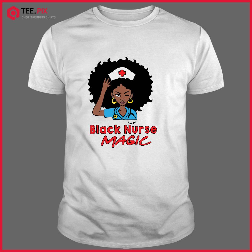 black nurse magic shirt