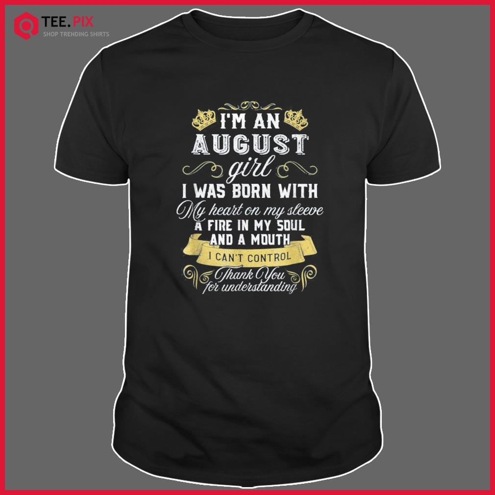 birthday shirts august
