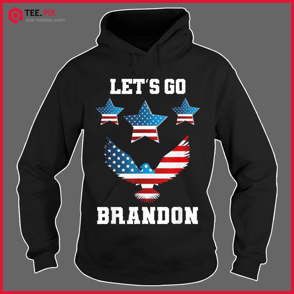 Brandon Shirt. Let's Go Brandon Conservative US Flag T-Shirt