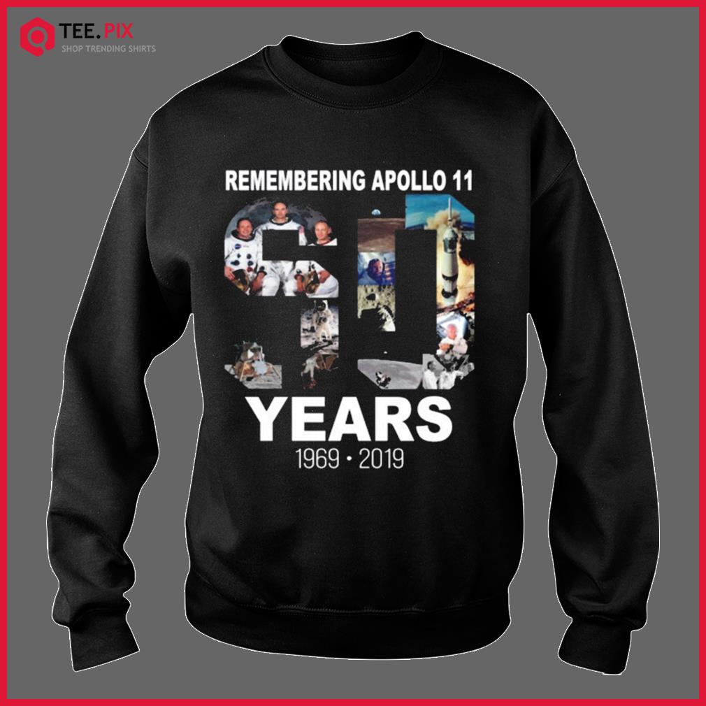 Moon Landing T Shirt Nasa Apollo 11 50th Anniversary 1969-2019 Gift Kids Tee Top 