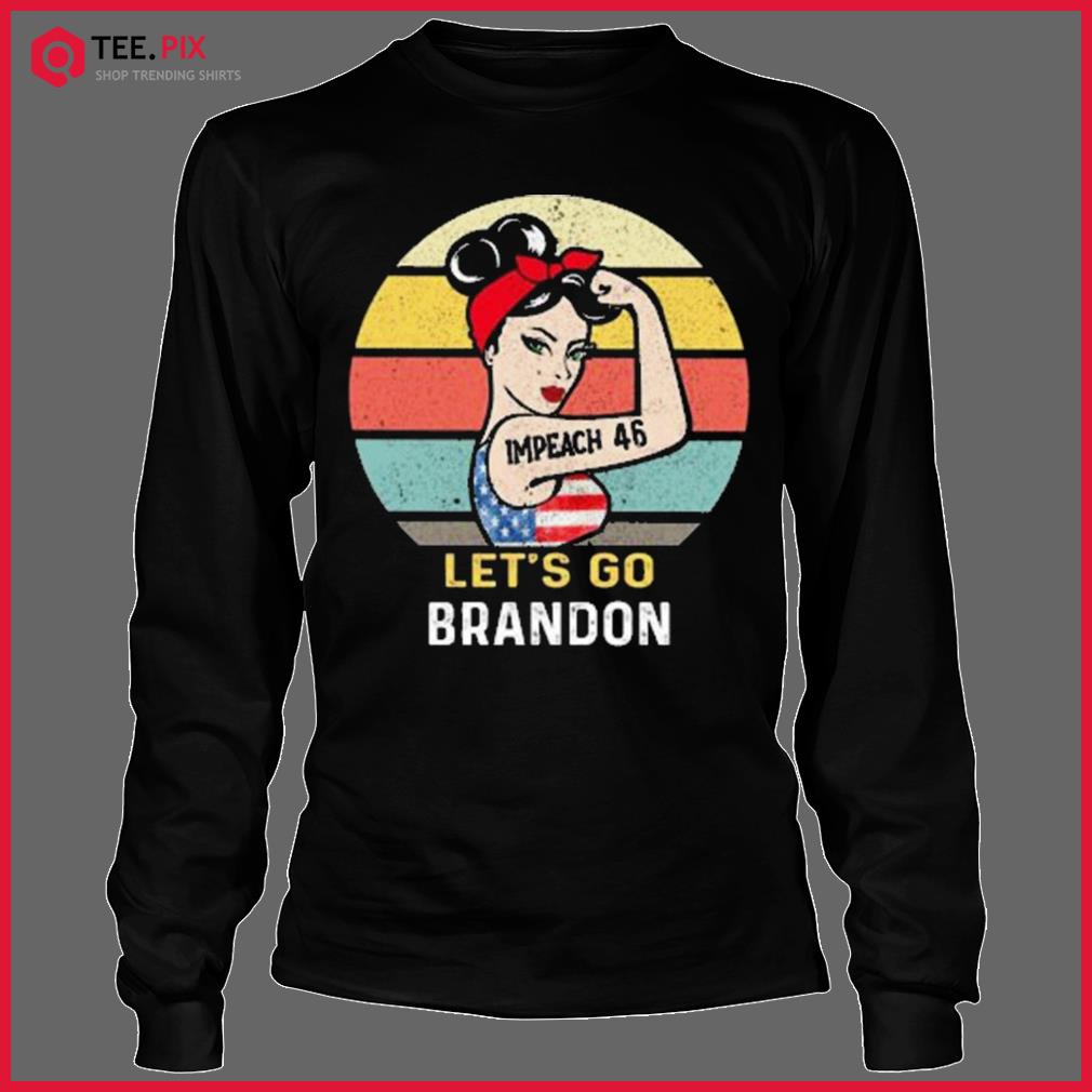 Official Retro Let's Go Brandon shirt - Teespix - Store Fashion LLC