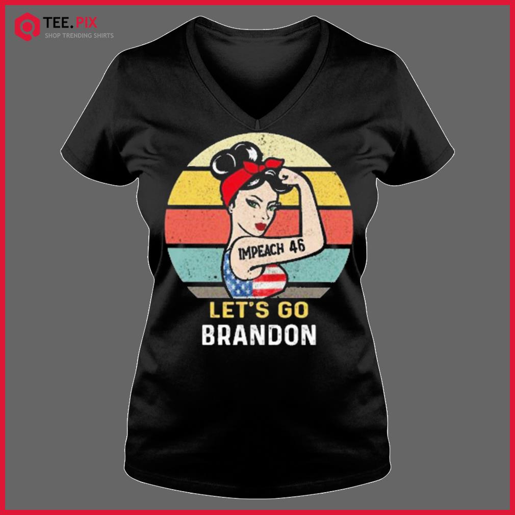 Official Retro Let's Go Brandon shirt - Teespix - Store Fashion LLC