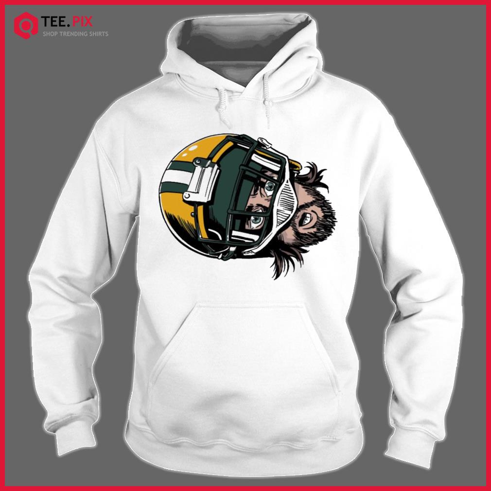 Aaron Rodgers Face Green Tee shirt - Teespix - Store Fashion LLC