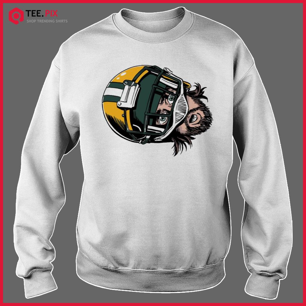 Aaron Rodgers Face Green shirt, hoodie, sweater and long sleeve