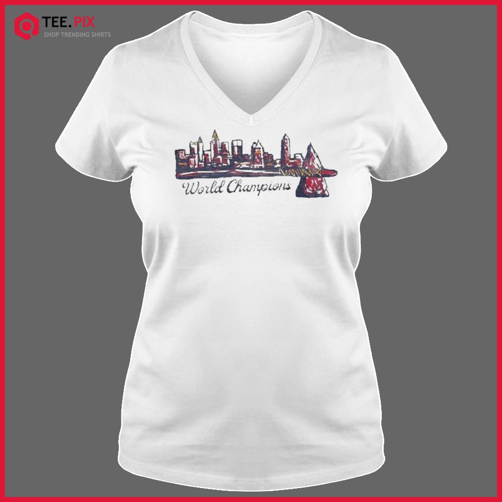 Atlanta Braves 2021 World Champions Skyline shirt, hoodie