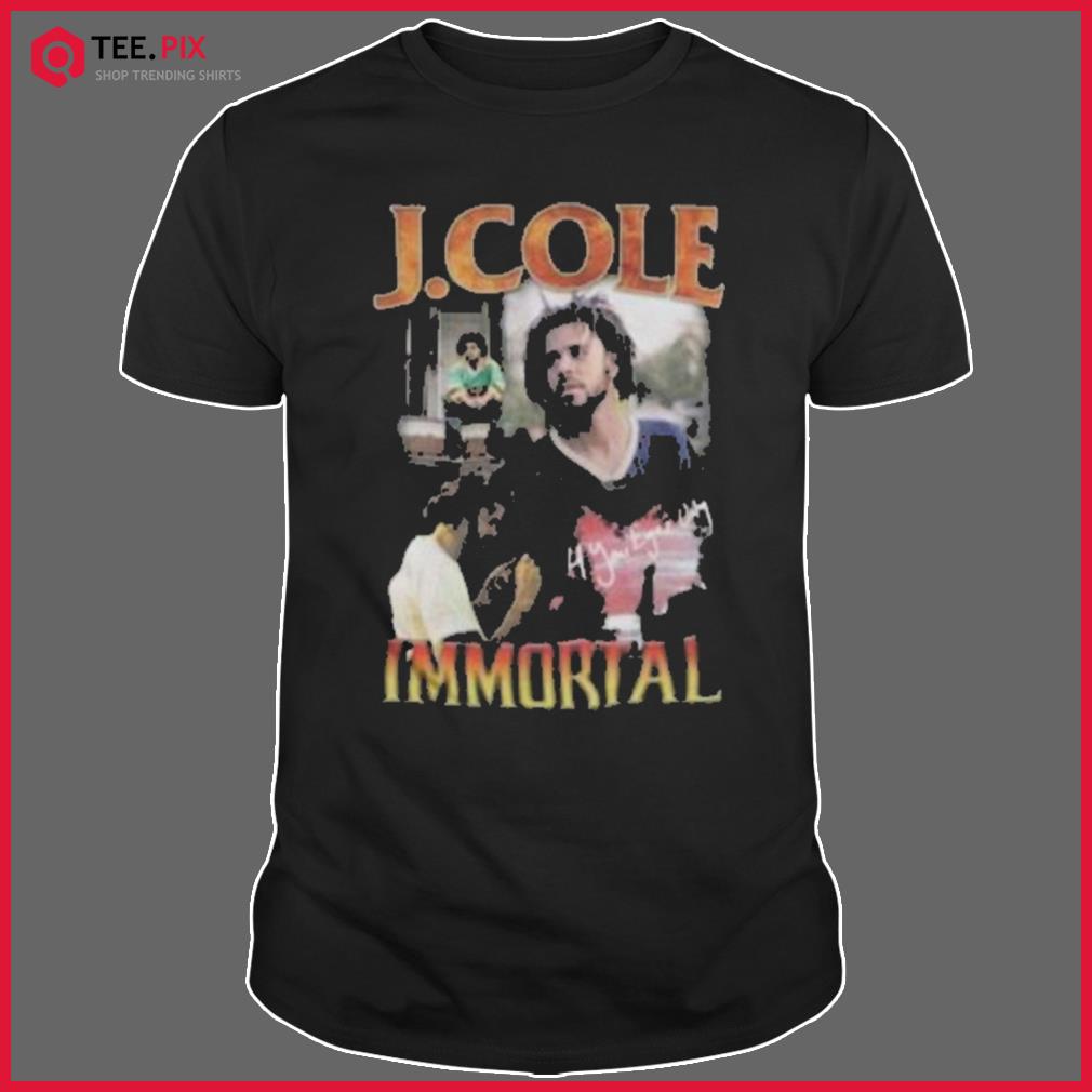 j cole immortal t shirt