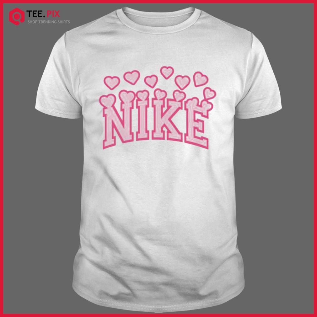 Nike Logo Valentine Pink Supreme LV Unisex Hoodie - Teeruto