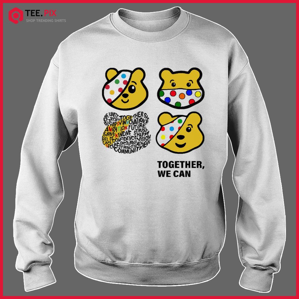 Spotty Day 2022 Pudsey Bear Kids T Shirt Boys Hoody Children In Need Backpack
