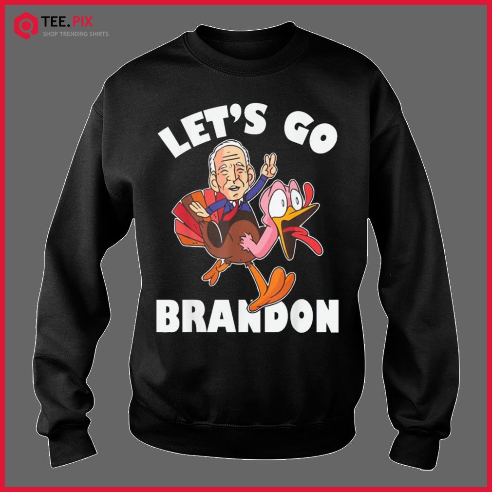 Thanksgiving Day Anti Biden Let's Go Brandon Tee Shirt - Teespix