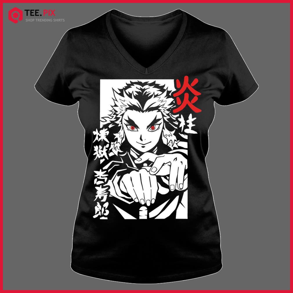 RENGOKU - HASHIRA DO FOGO - DEMON SLAYER - KIMETSU NO YAIBA - TSHIRT FULL