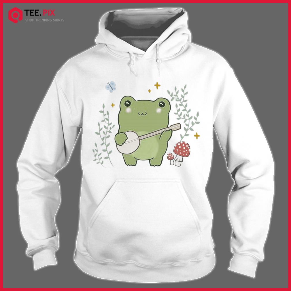 Cute Snuggle Frog Kawaii Aesthetic Frog Women's T-Shirt