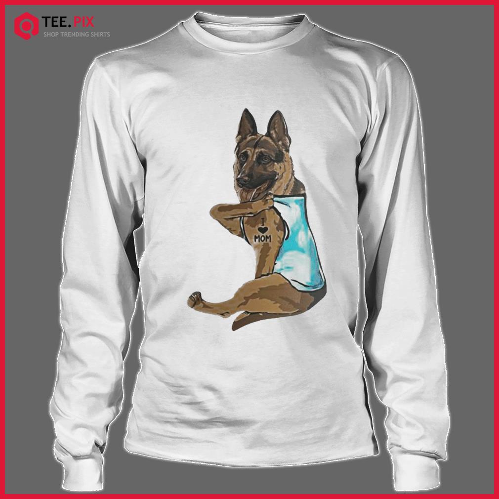 Official Funny German Shepherd Dog I Love Mom Tattoo Shirt - Teespix - Store Fashion LLC Official Funny German Shepherd Dog I Love Mom Tattoo Shirt - Teespix - Store Fashion LLC