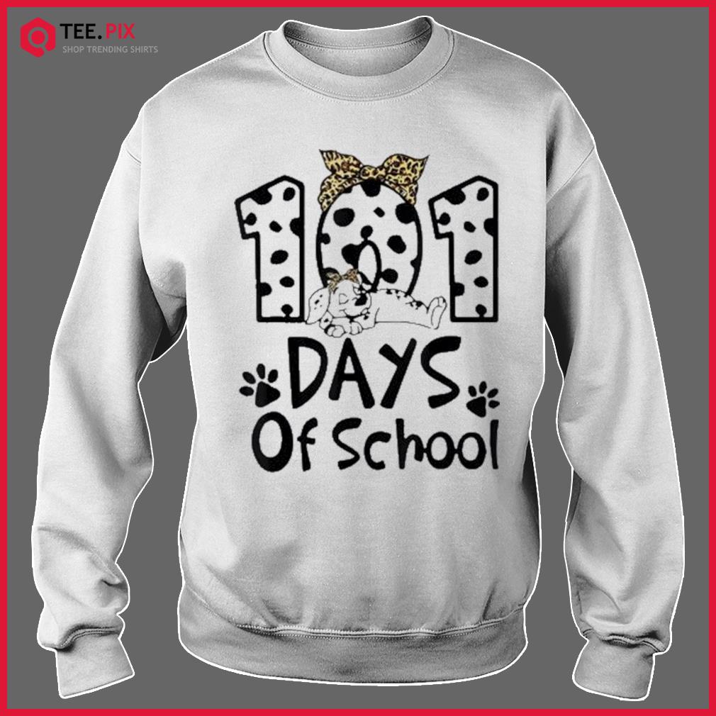 101 Days Of School Smarter Dalmatian Dog Teacher Shirt - Teespix - Store  Fashion LLC