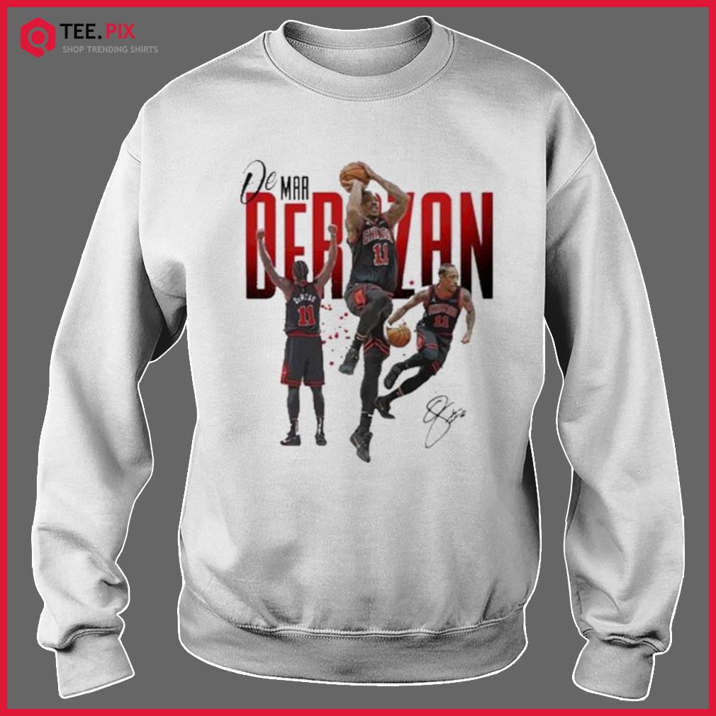 Demar Derozan Signature Chicago Bulls Shirt - Teespix - Store