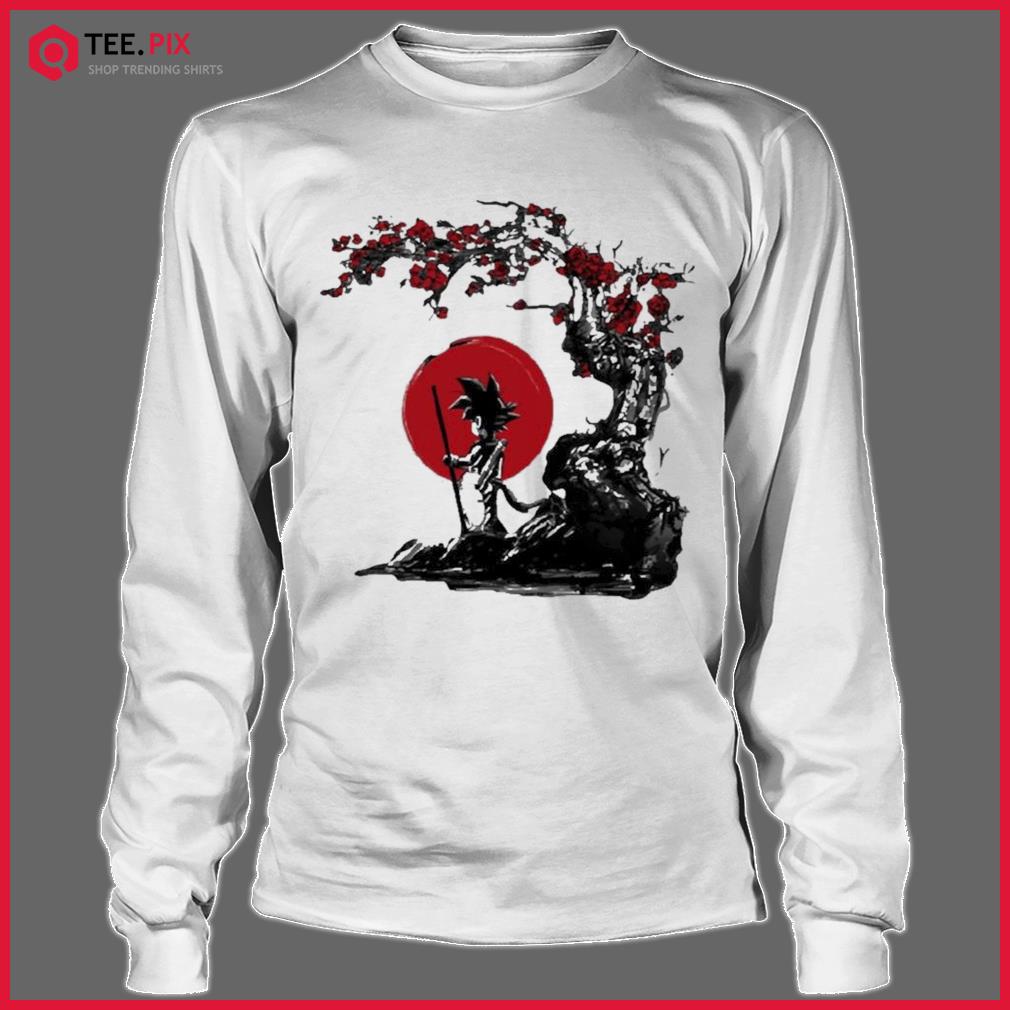 Dragon Ball Cherry Blossom Red Sun Japanese Anime Shirt - Teespix - Store  Fashion LLC