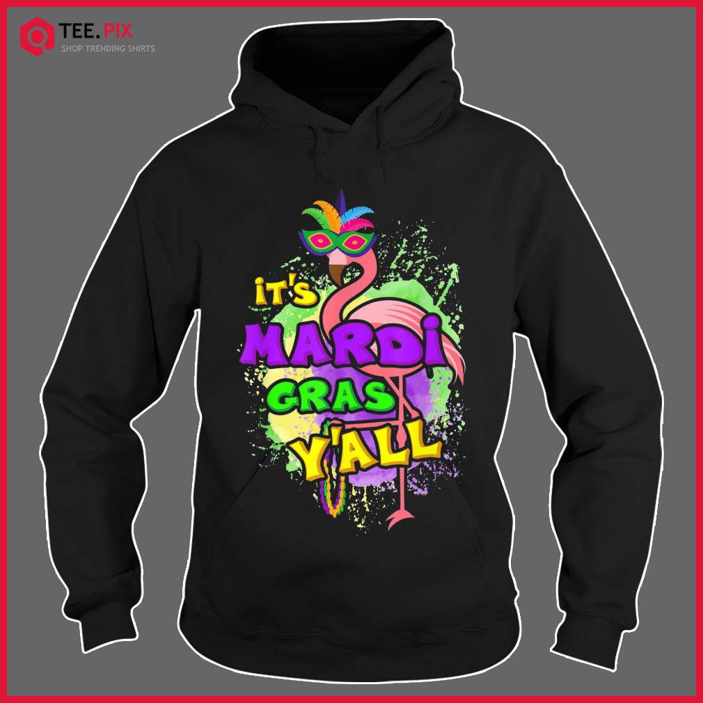 Mardi Gras Rainbow Shirt, Fat Tuesday Trending Long Sleeve Unisex Hoodie