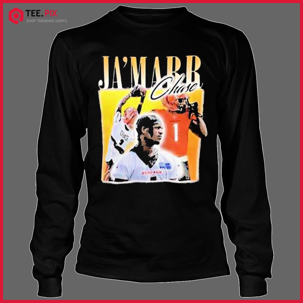 Ja'marr Chase Throwback New Shirt - Teespix - Store Fashion LLC