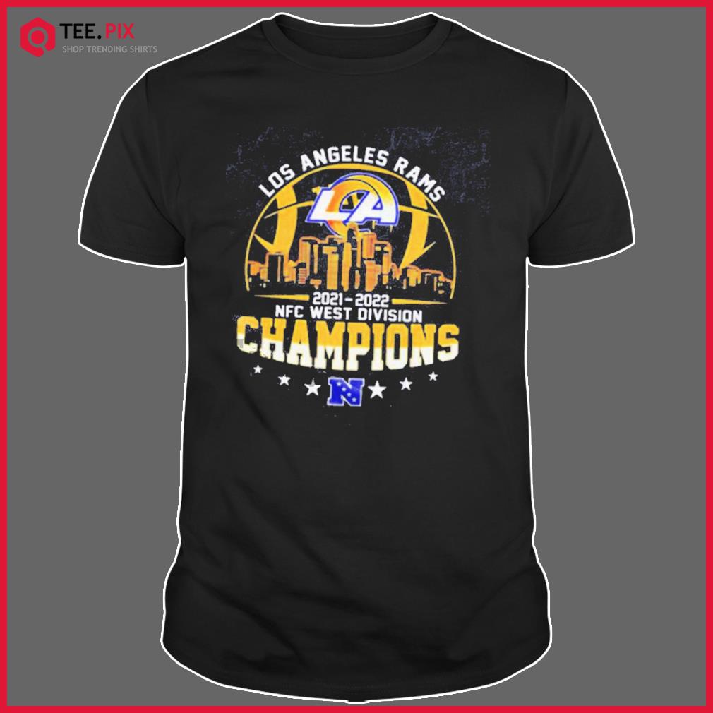 Los Angeles Rams Wins Champions 2022 NFC West Division T-Shirt