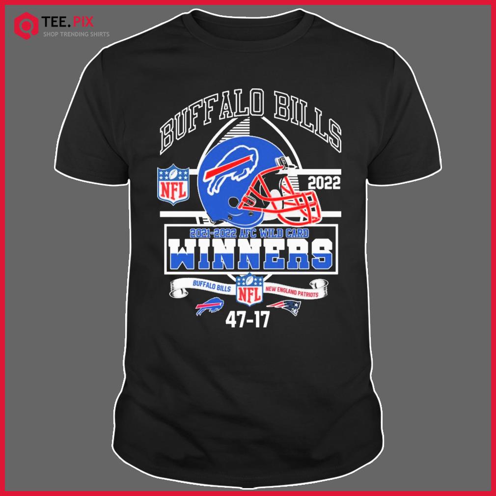 Buffalo Bills Winners Champions 2022 Super Wild Card Weekend T-Shirt -  REVER LAVIE