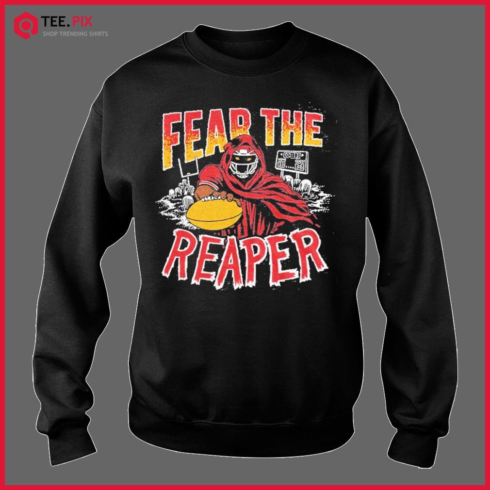 Patrick Mahomes Kansas City Chiefs Fear The Reaper shirt, hoodie, sweater,  long sleeve and tank top