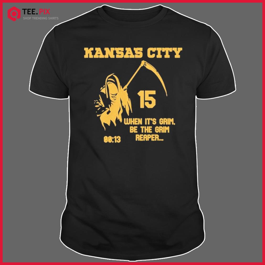 Patrick Mahomes 15 When it's Grim be the Kansas City Chiefs Grim