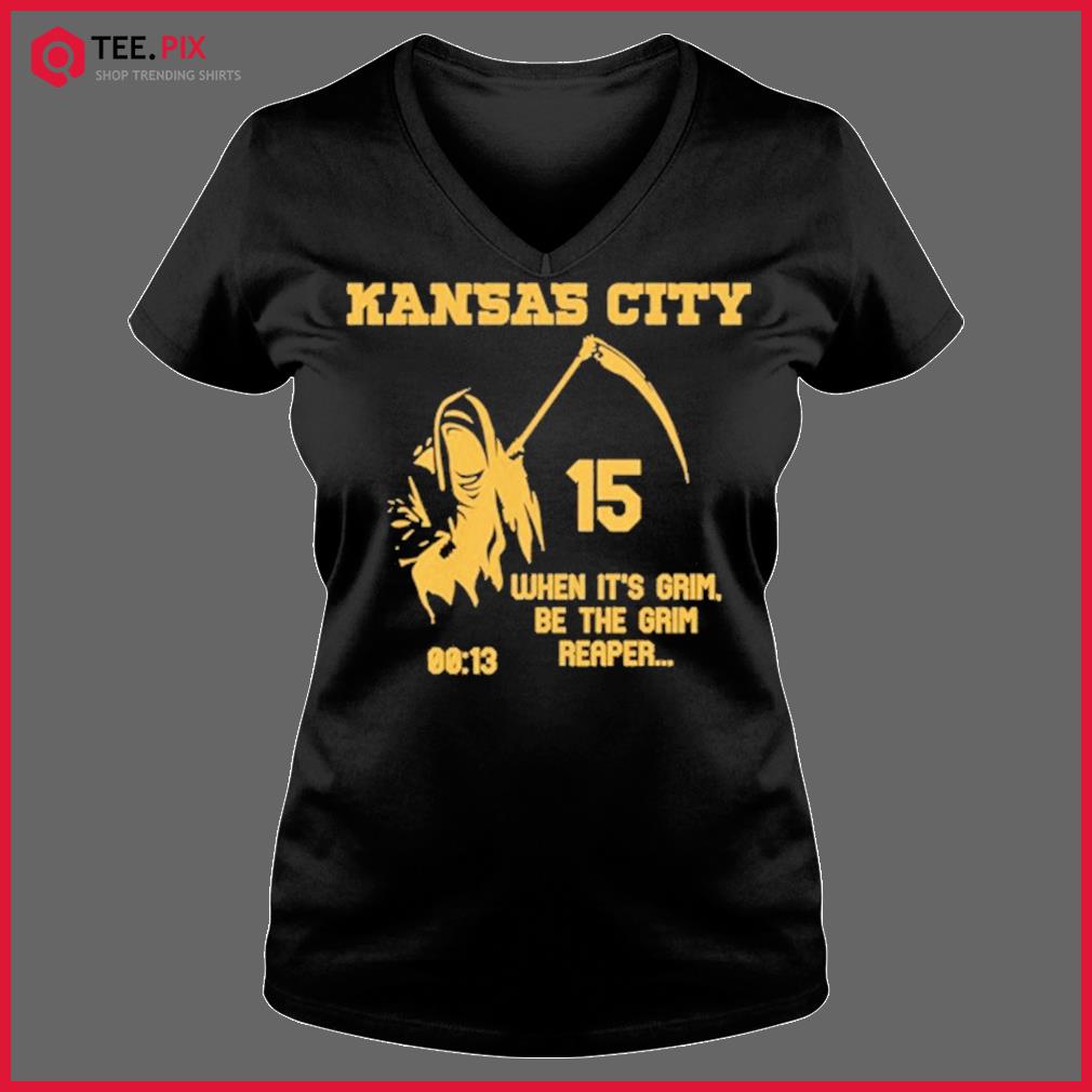 Kansas City Chiefs Patrick Mahomes Be the Grim Reaper T-shirt