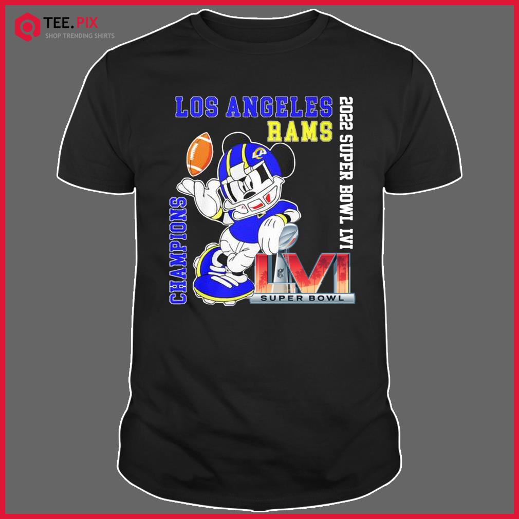 Mickey Mouse Los Angeles Rams Super Bowl 2022 Champions Shirt - Teespix -  Store Fashion LLC