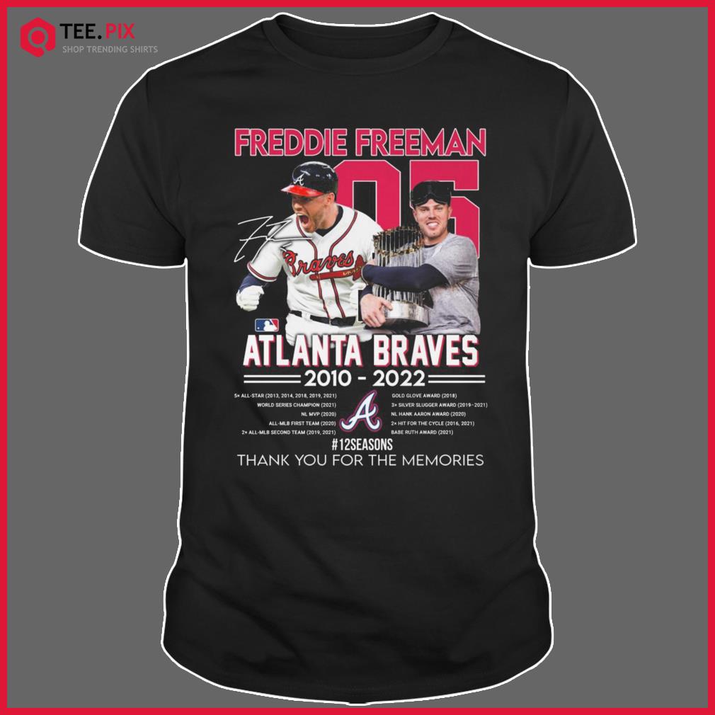 atlanta braves freddie freeman shirt