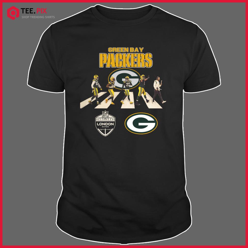 Green Bay Packers Team Abbey Road London Game 2022 Shirt - Teespix