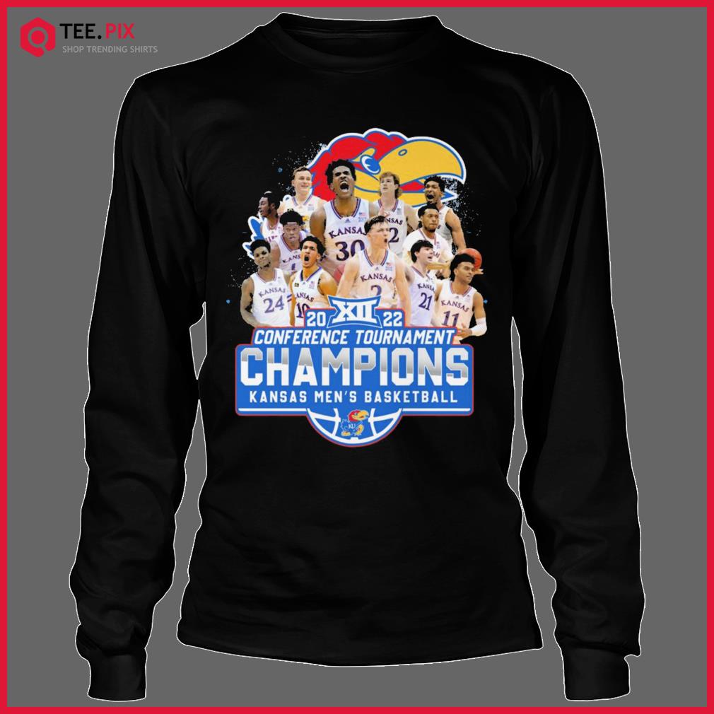 Kansas Jayhawks Men's Basketball Team 2022 Big 12 Champions Shirt - Teespix  - Store Fashion LLC