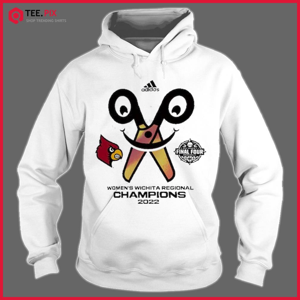 Louisville Cardinals Women's 2022 NCAA Women's Basketball Tournament March  Madness Final Four Regional Champions shirt, hoodie, sweater, long sleeve  and tank top