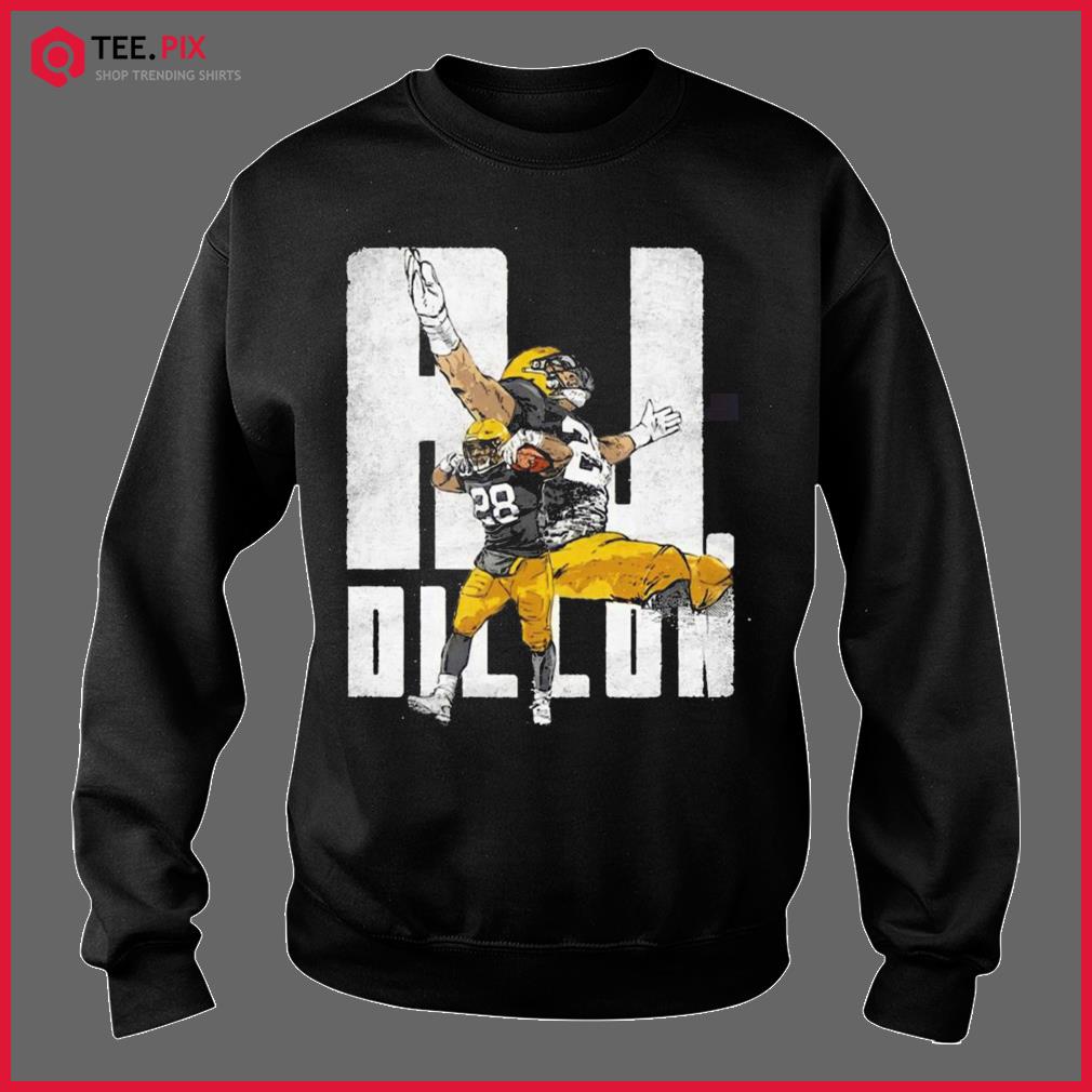 Nice A J Dillon 28 For Green Bay Packers Shirt - Teespix - Store Fashion LLC