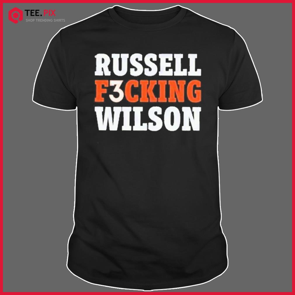 Vintage Russell Wilson Denver Broncos Russell Wilson Signature Shirt, hoodie,  sweater, long sleeve and tank top