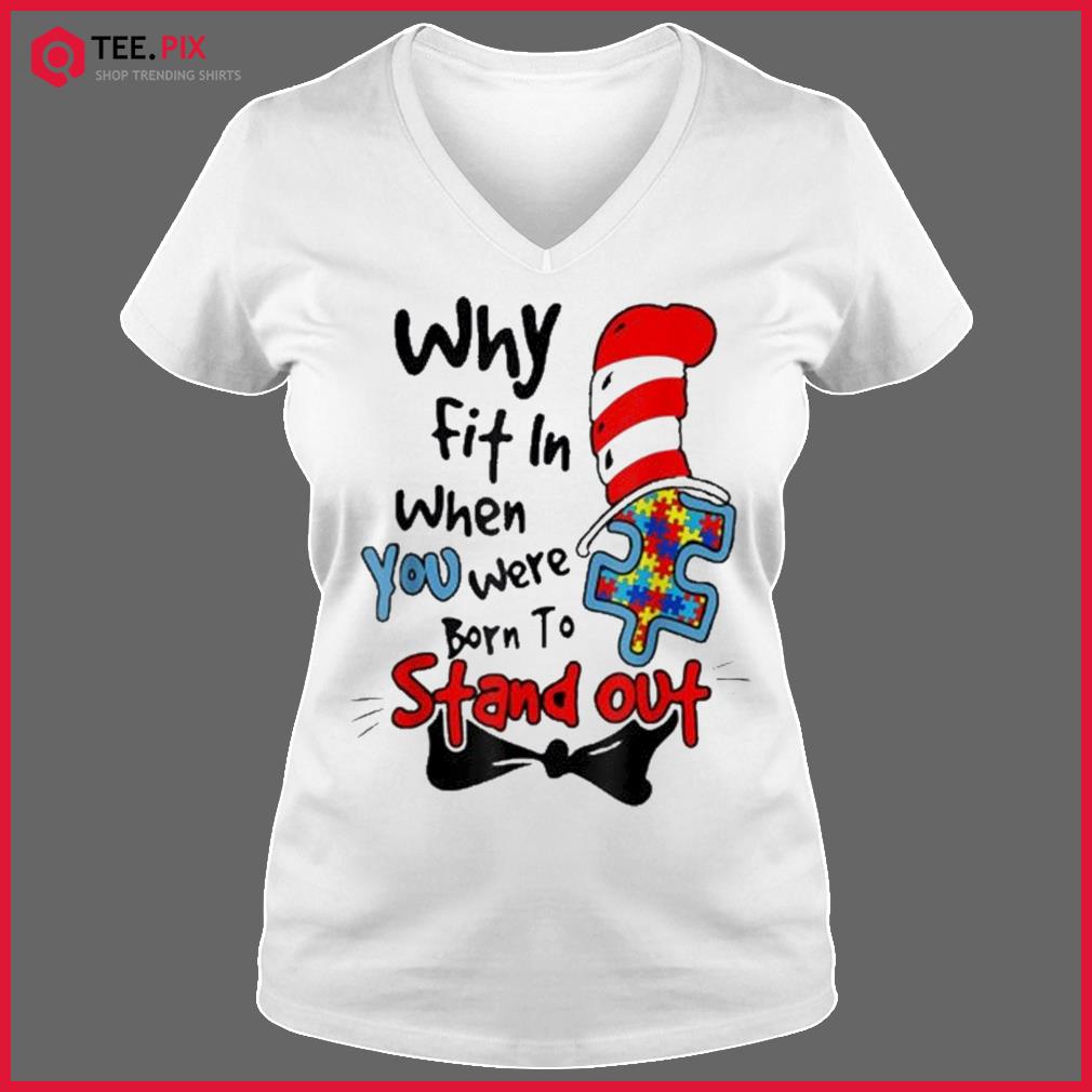 Cat in the hat autism clearance shirt