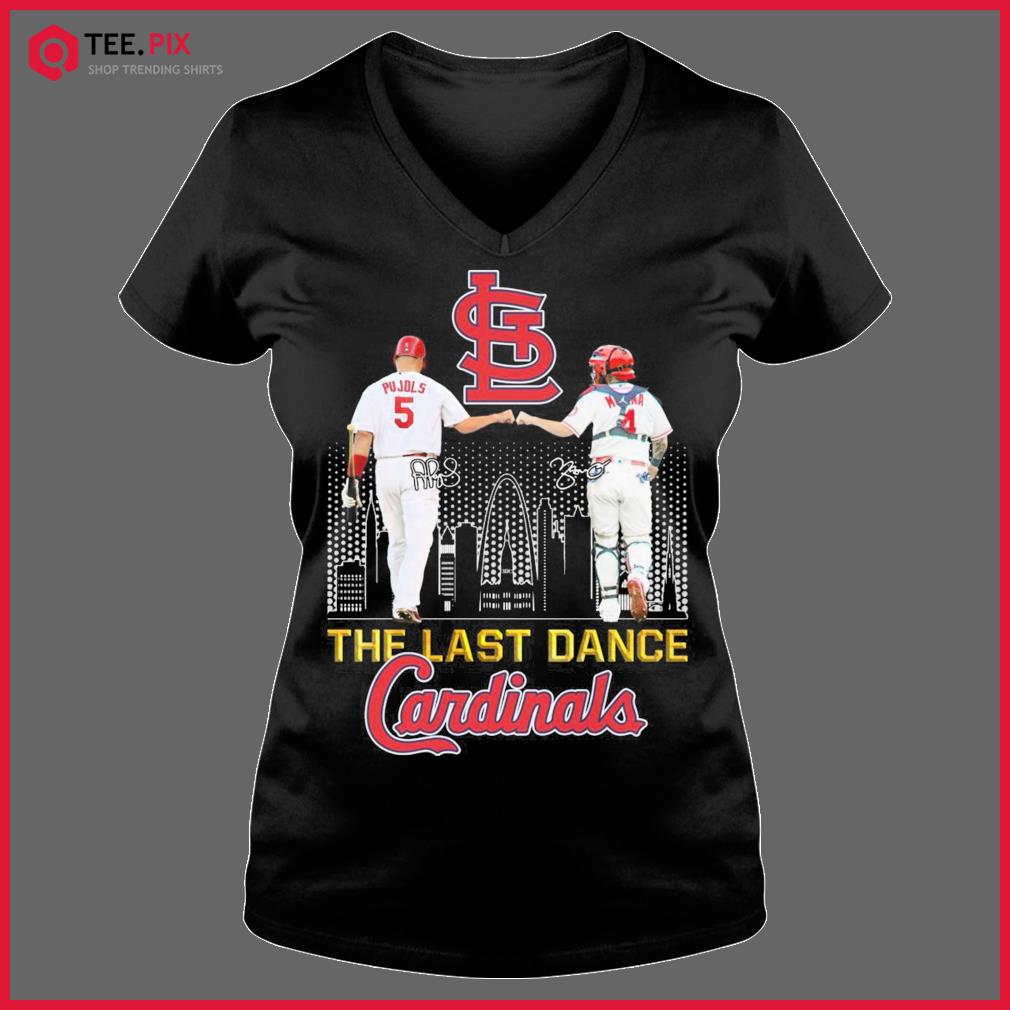 The last dance 5 ALbert Pujols St Louis Cardinals the machine is home  signature shirt, hoodie, sweater, long sleeve and tank top