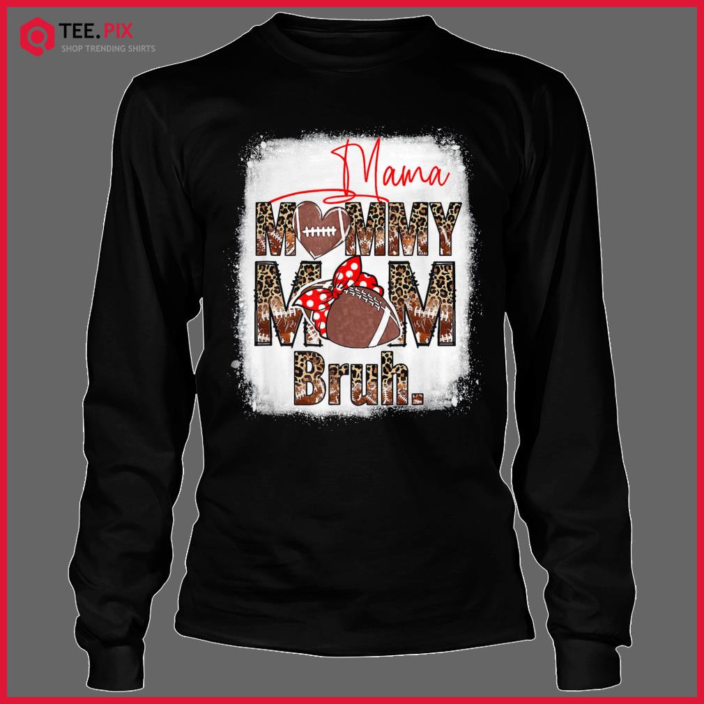 Men's Football Mama T Shirt Cute Football Mom Tshirt Football Mom Shir