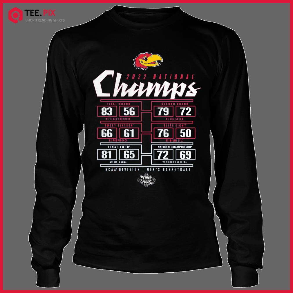 Kansas Jayhawks National Championship Final Four Shirt