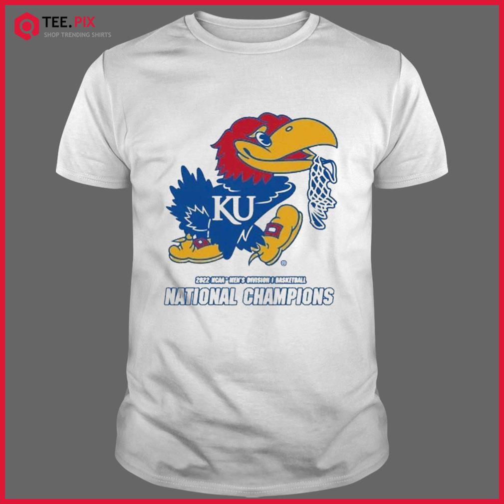 Kansas Jayhawks National Champions 2022 NCAA Divison KU Shirt