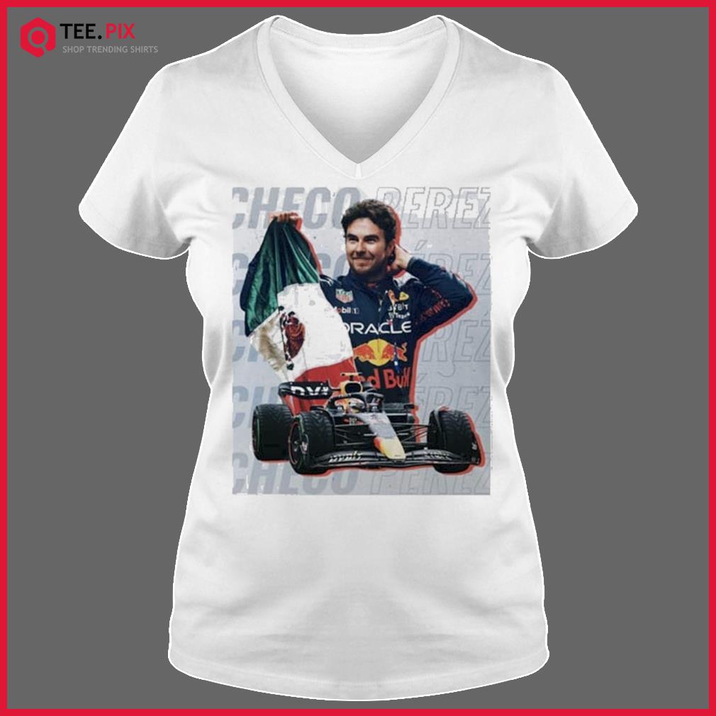 Checo 11 Sergio Perez RBull Formula 1 Racing 2023 T-Shirt Unisex All Size