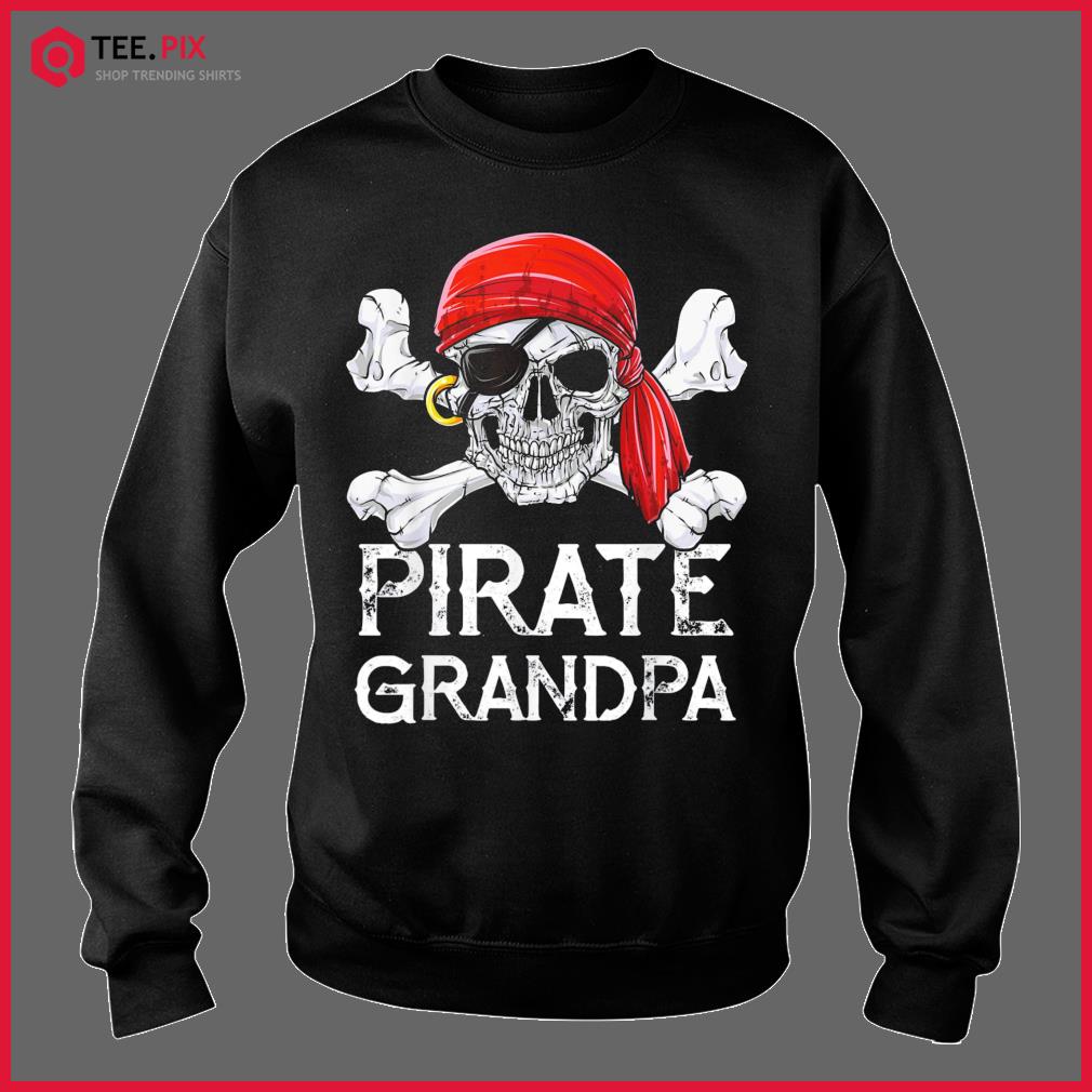 Grandfather Grandad Shirt, Pirate Shirt
