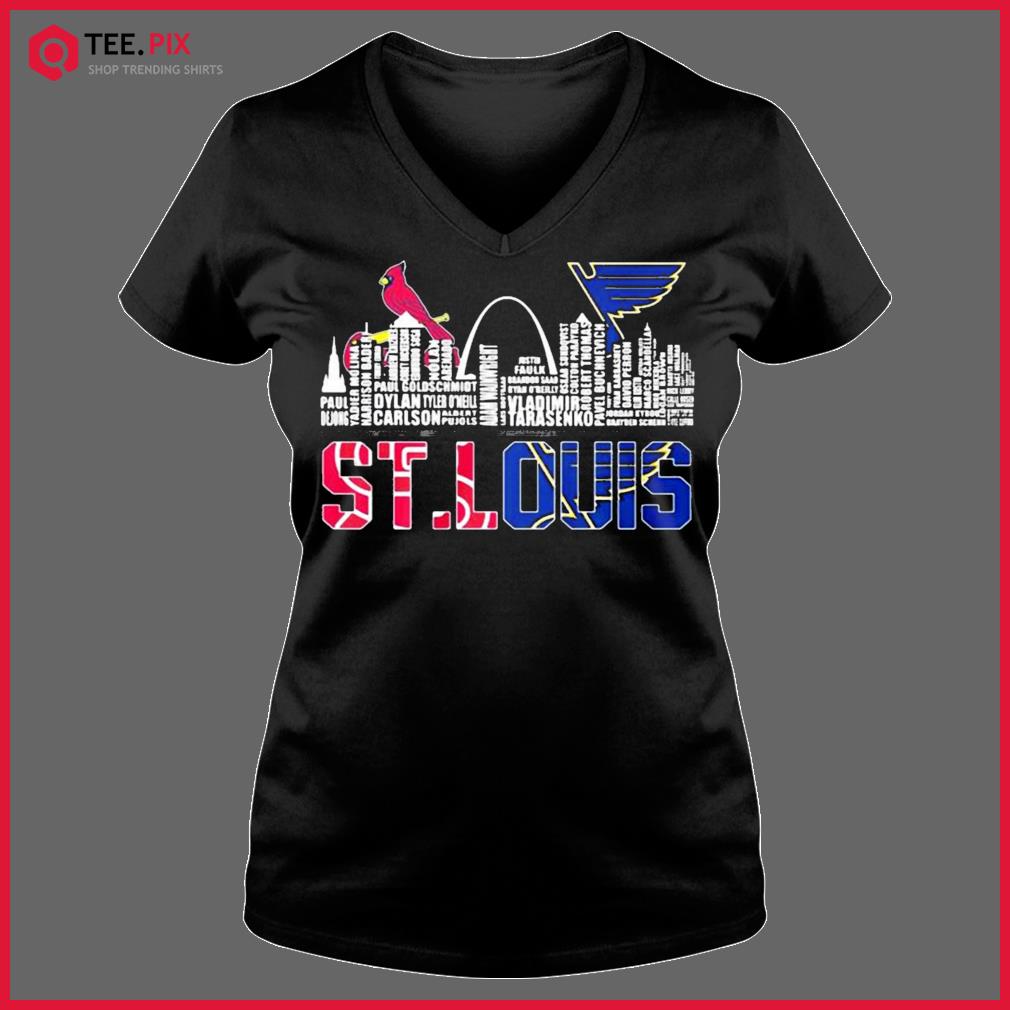 2023 St Louis Sports Teams Shirt Cardinals Blues And City Fc - Shibtee  Clothing