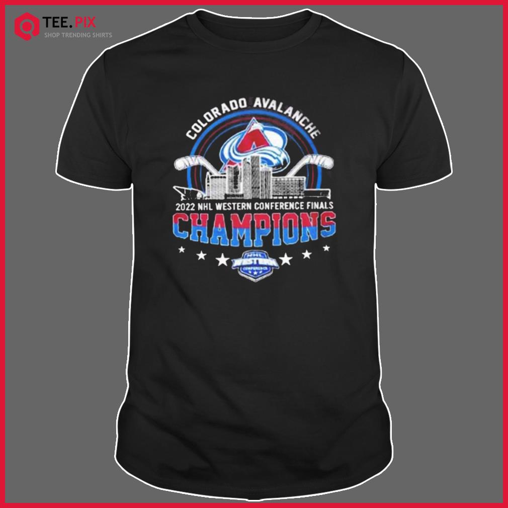 Colorado Avalanche 2022 Western Conference Championship T Shirt