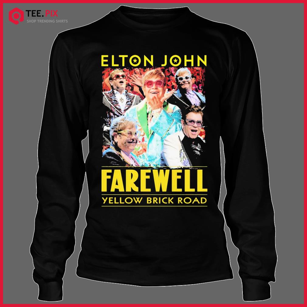 Elton John Farewell Yellow Brick Road Tour T-Shirt - Teespix - Store  Fashion LLC