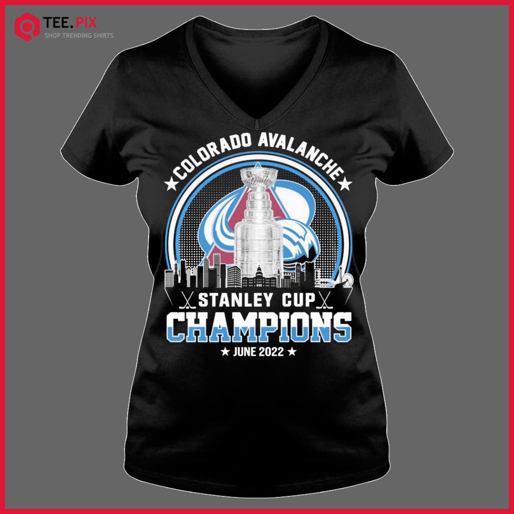 https://images.teespix.com/2022/06/official-colorado-avalanche-skyline-2022-stanley-cup-champions-june-2022-shirt-V-neck-Tee.jpg