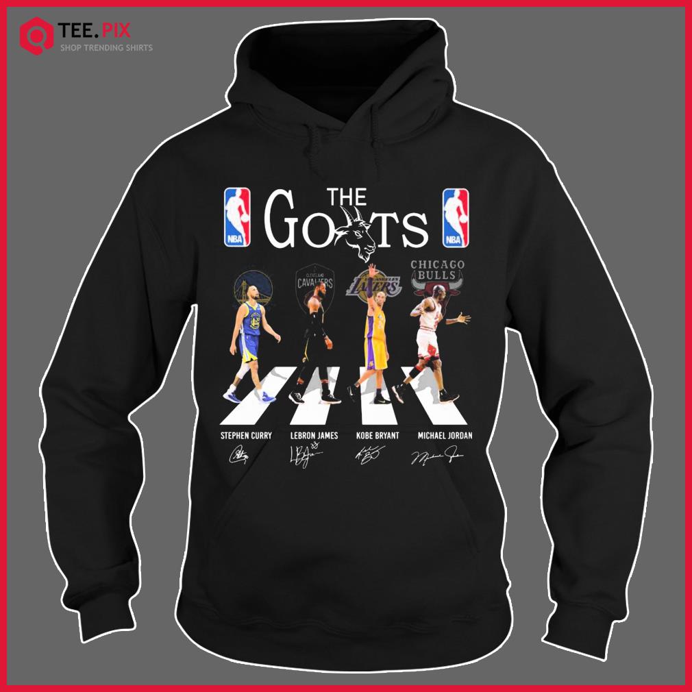 The Goats Abbey Road Stephen Curry Lebron James Kobe Bryant