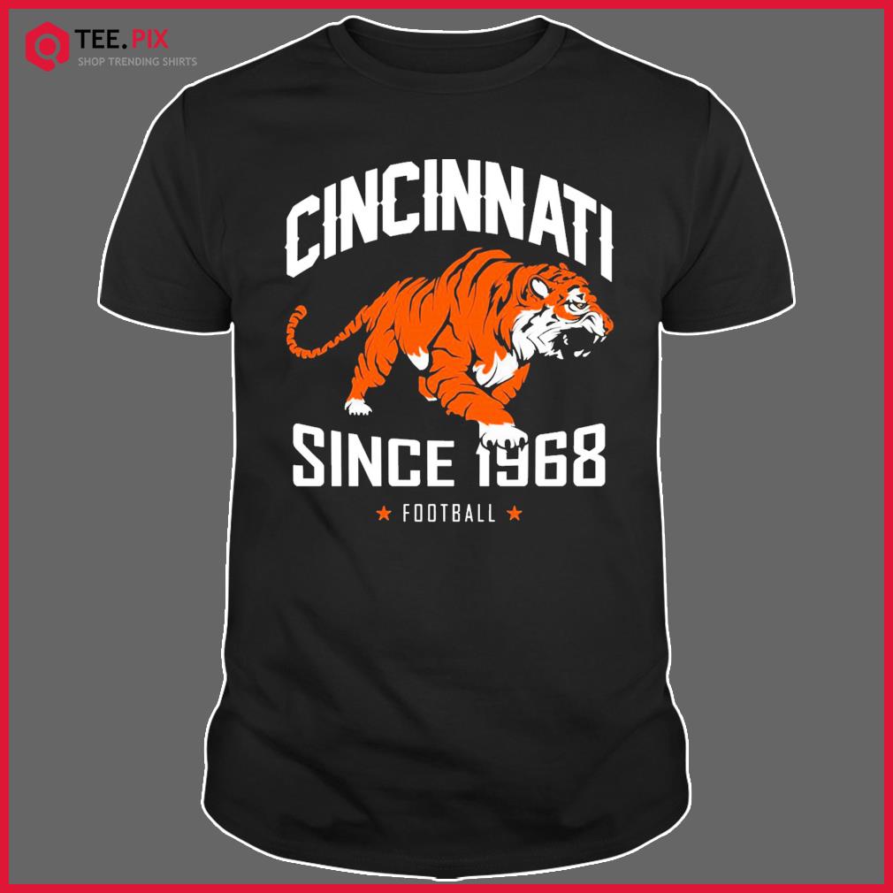 Cincinnati Bengals Football Team Since 1968 Design Unisex T-Shirt