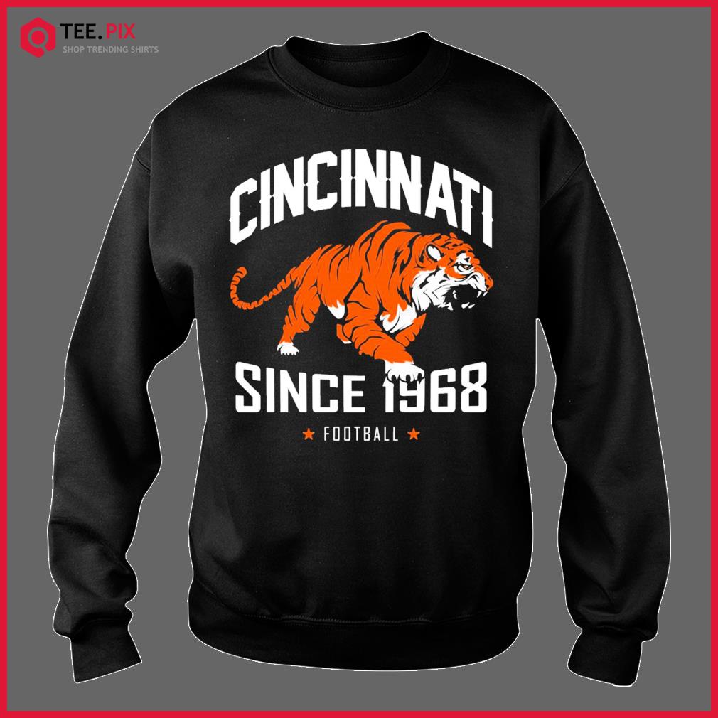 Cincinnati Bengals Football Team Since 1968 Design Shirt - Teespix - Store  Fashion LLC