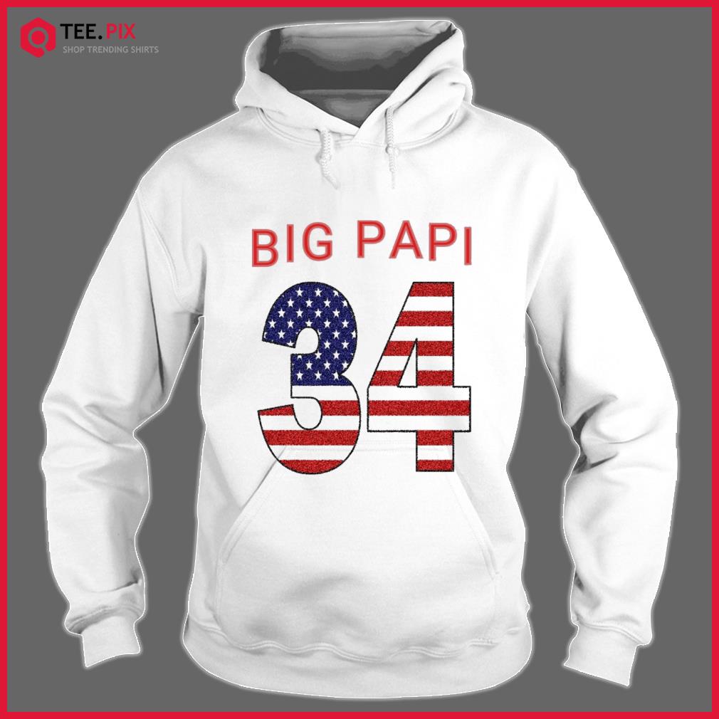 David Ortiz Big Papi Hall Of Fame Hoodie