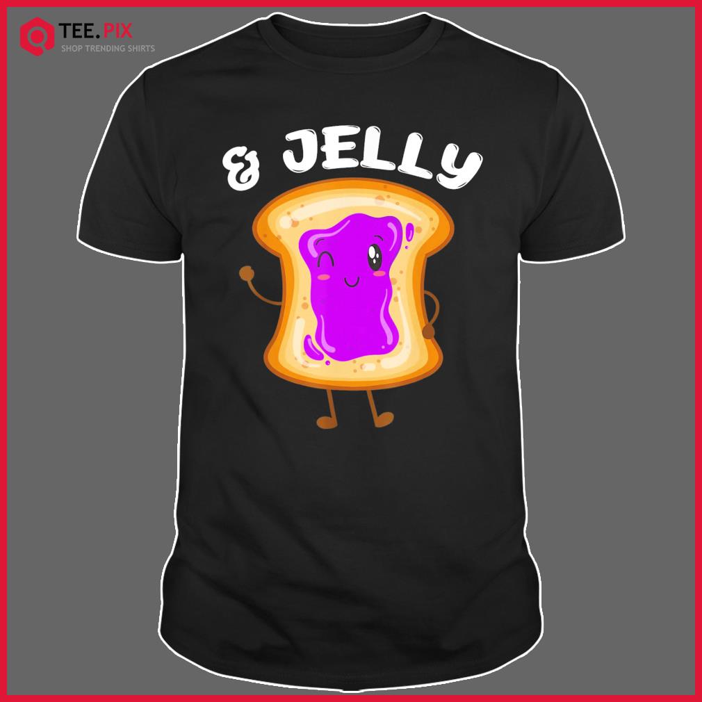 Jelly Peanut Butter And Jelly Matching Couple Shirt